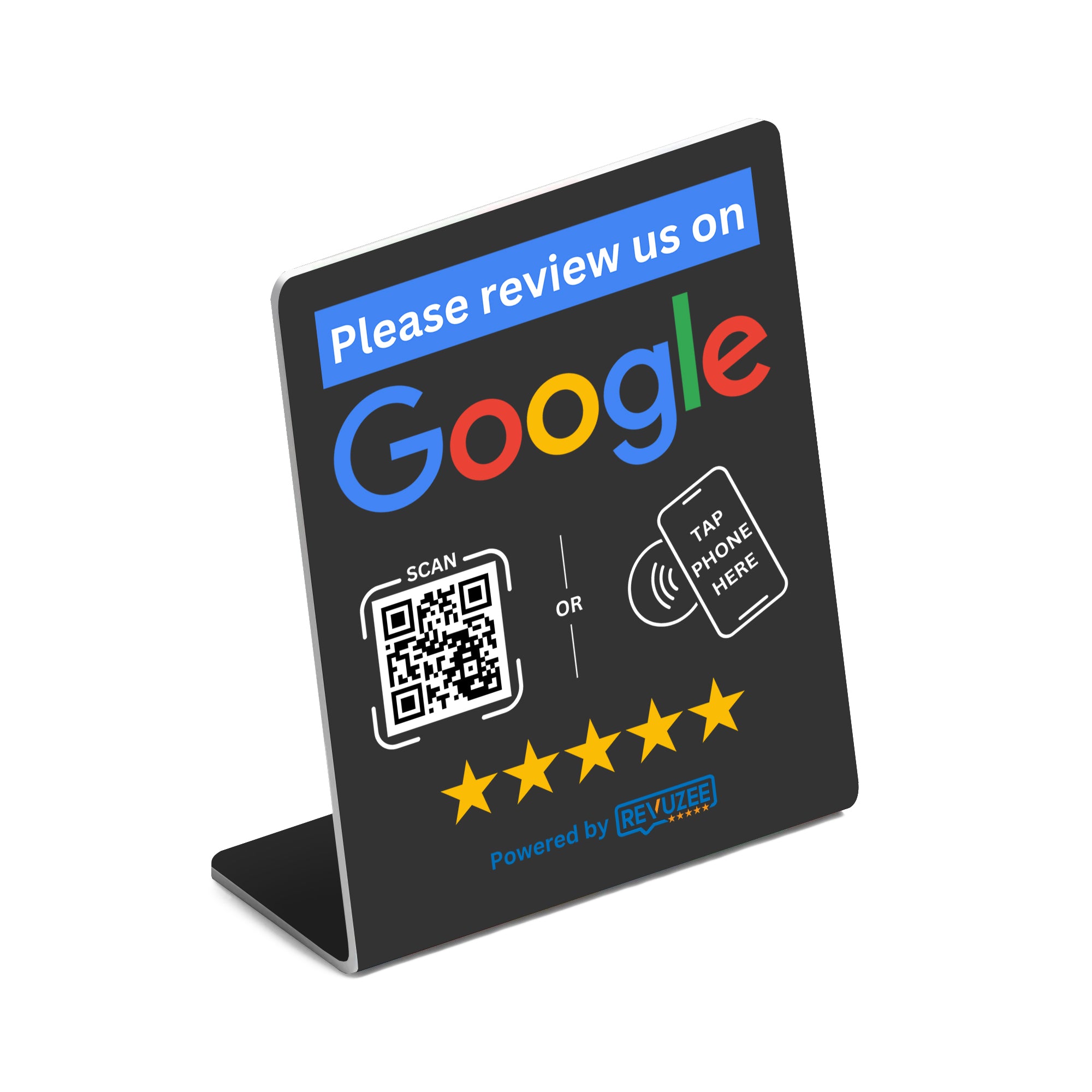 goggle stand Google Tap Pedestal Stand with QR Code