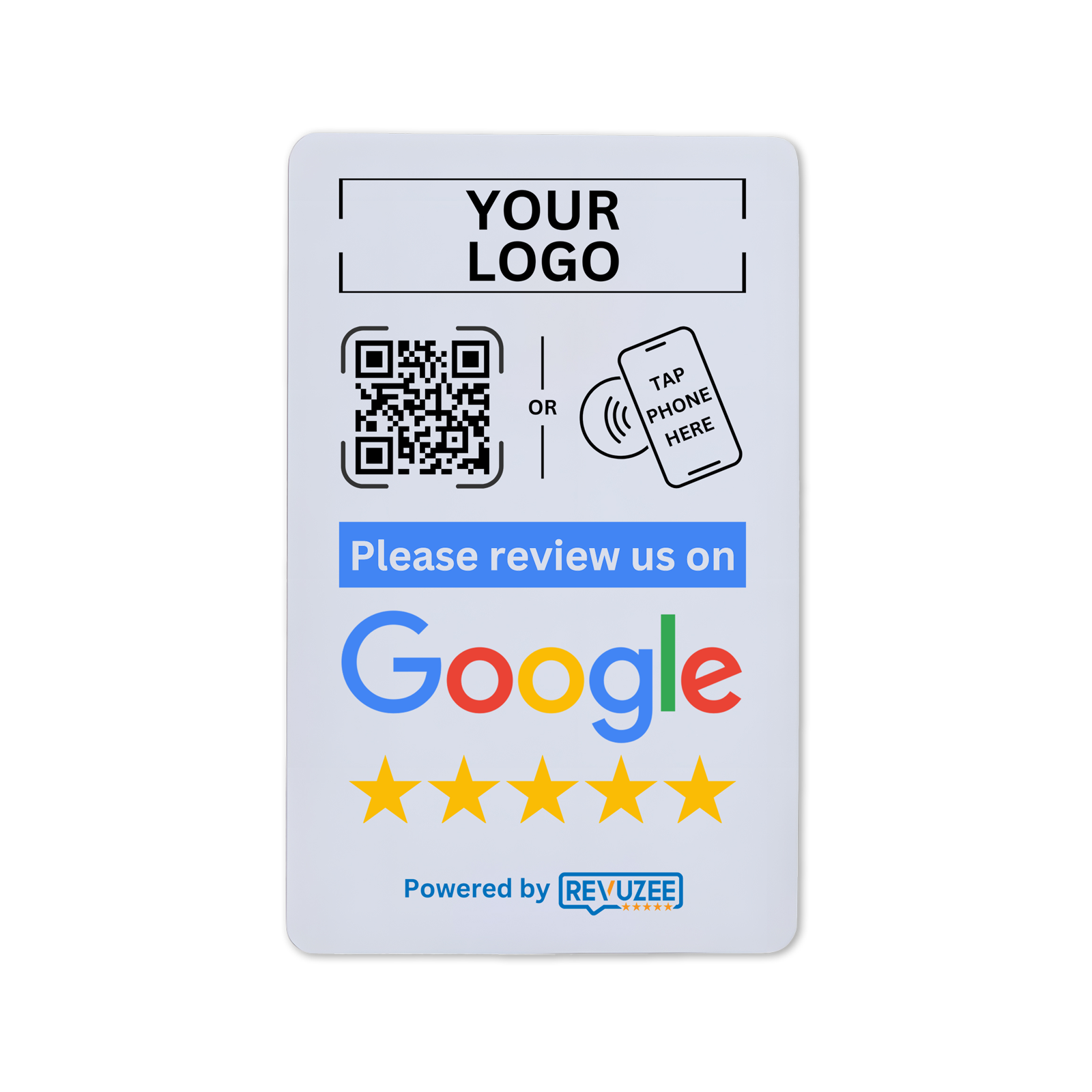 Google Tap Card with Your Logo